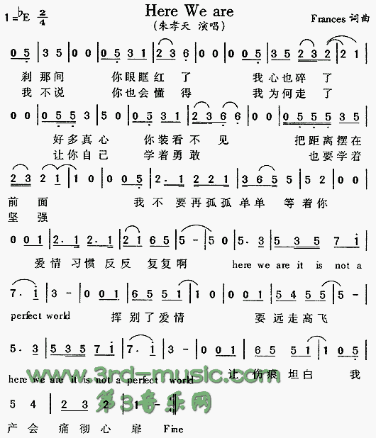 Here We are[����]������