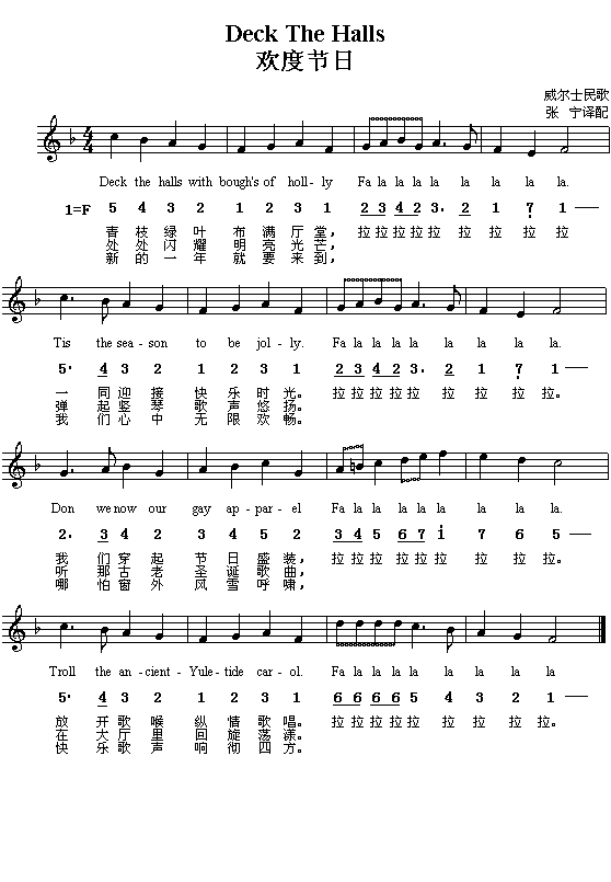 Deck The Halls���Ƚ��ռ�����