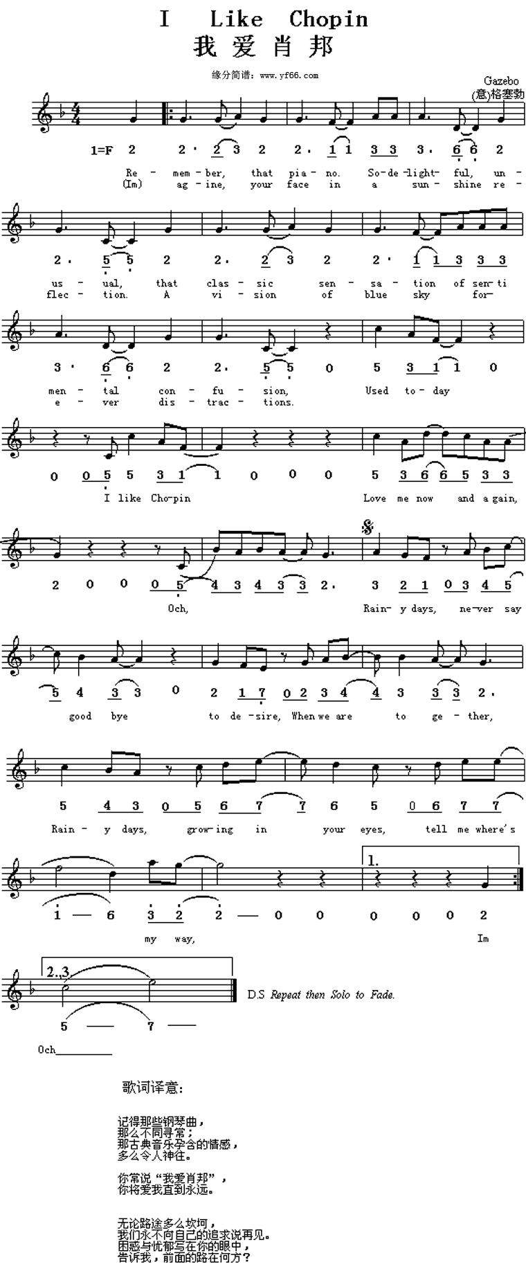 ҰФI Like Chopin