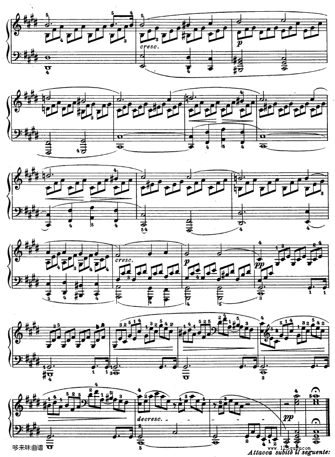 ʮĸ-¹-Op.27 No.2-Ҽ