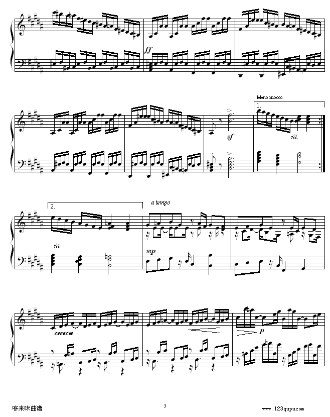 Etude in B Major -ʥ-Daniel L.Simpson