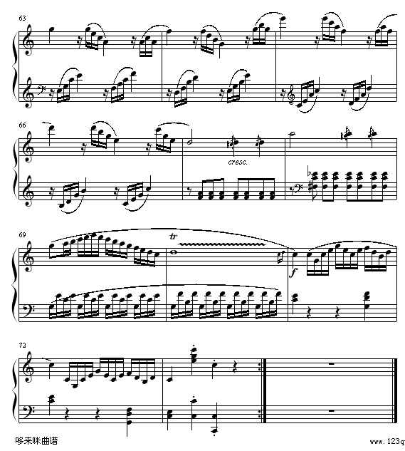  Sonatas K545-Īؼ