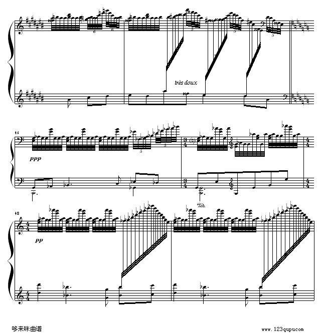 ˮ(Gaspard de la Nuit- 1. Ondine.Lent)--Ravel