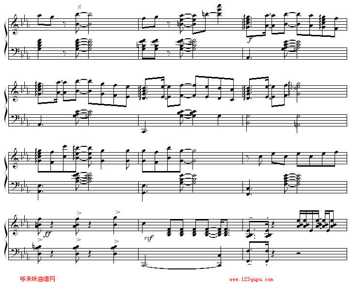 ¼