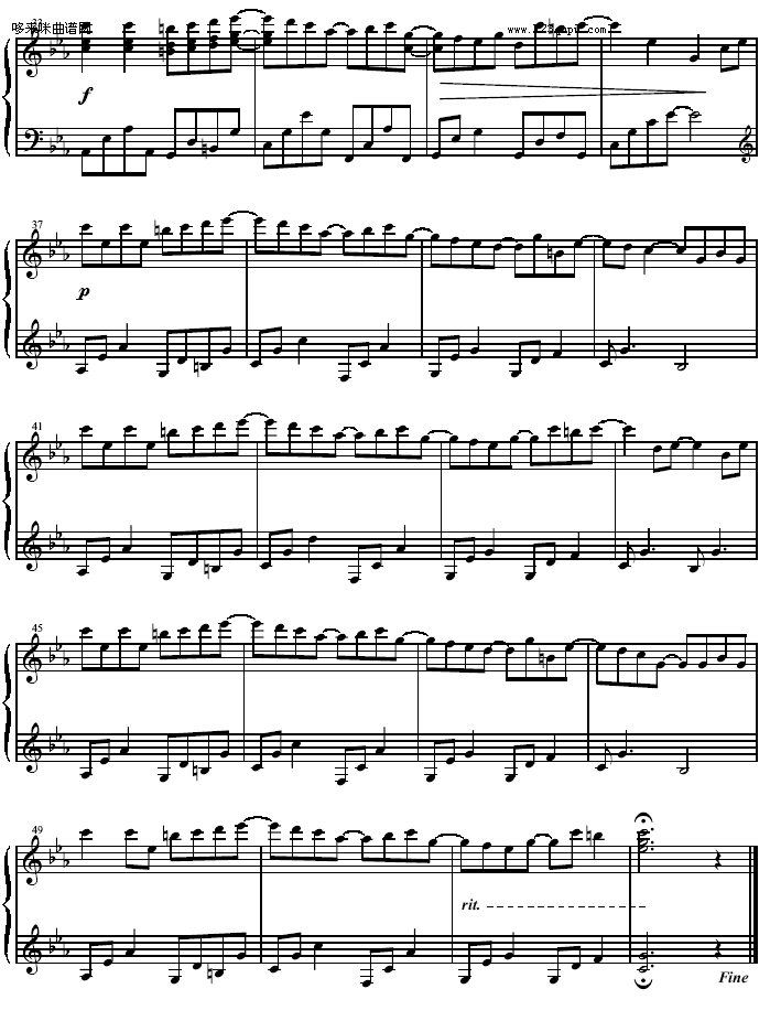 When the love falls - -Yiruma