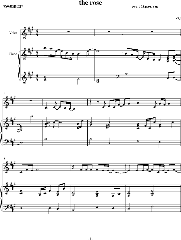 the rose~melody in the sky~-ľ¼