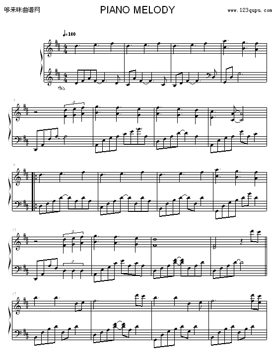 Piano Melody-Kevin Kern