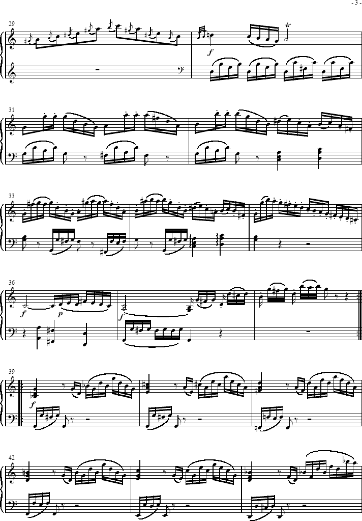  Sonatas K279   Mvt.1