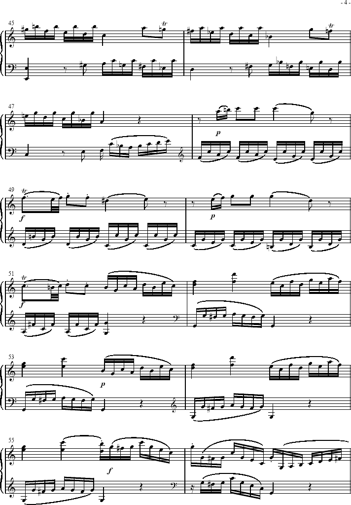  Sonatas K279   Mvt.1