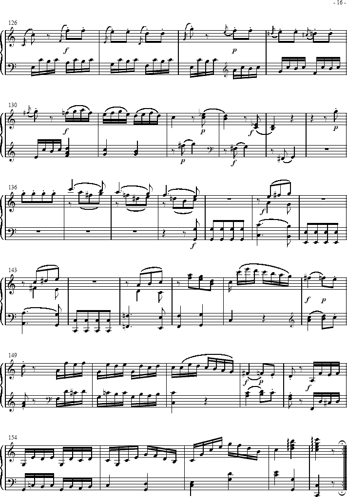  Sonatas K279 Mvt.3