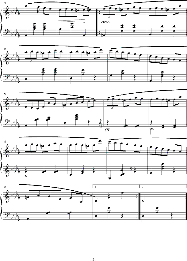 WALTZ op.61 no.1