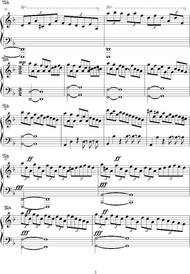 - Sarabande