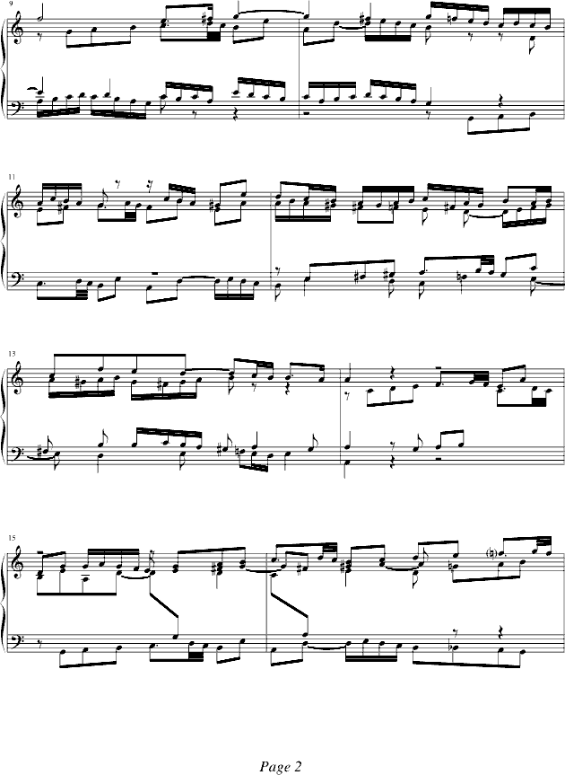 ԭ-ͺFuga I(BWV 846-2)