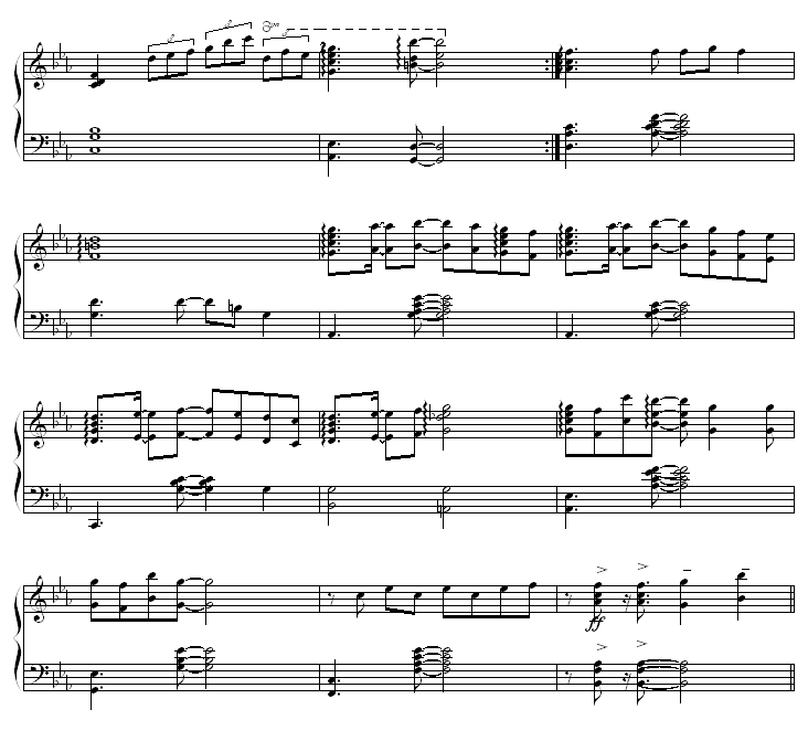 ¼
