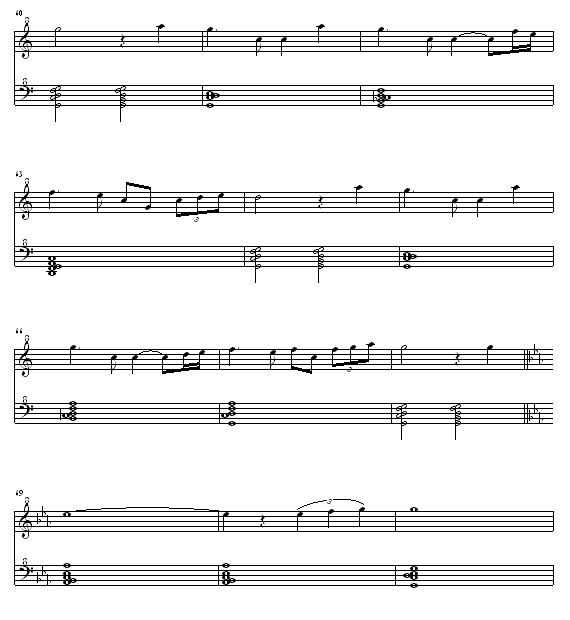 ¼