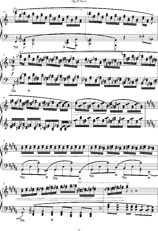 Фϰ Op.25 No.6